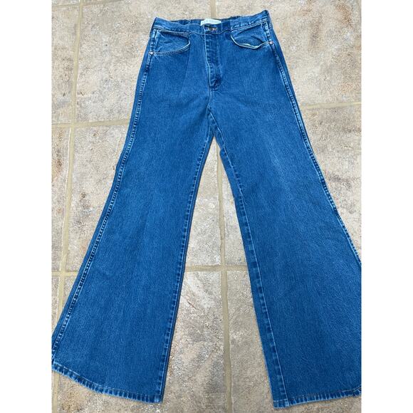 E.L.V. Denim Odette One of a Kind Jeans in Mid Blue 29 - Picture 5 of 8